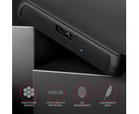 Axagon EE25-SL, USB 3.2 Gen 1 - SATA 6G, 2.5" SLIDE box, bezśrubowy - 1353406 - zdjęcie 4